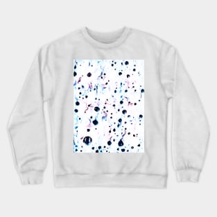 Graphite Bubbles Painting Crewneck Sweatshirt